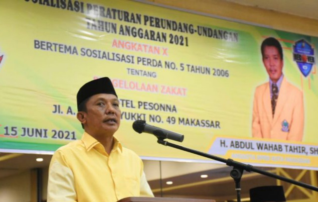 Dewan Makassar Wahab Tahir Gelar…