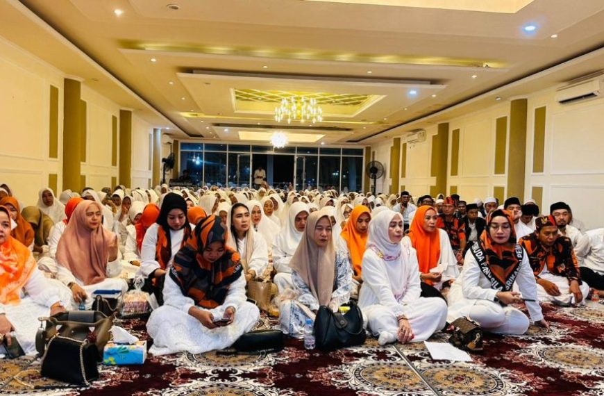 Ribuan Jamaah Bersama Kader Pemuda Pancasila Padati Dzikir Akbar MPW PP Sulsel